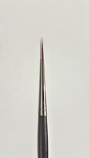 Lineární štětec Kolinsky premium 10mm - extra tenký 00000