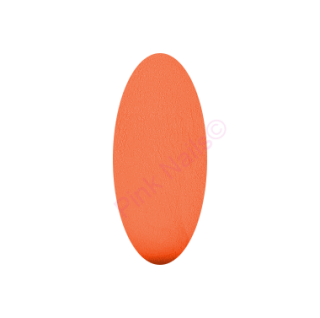 Akrylový pudr Orange 5g - čirý kelímek
