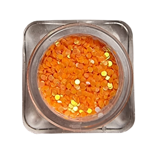 Zdobení na nehty - Pihy neon orange