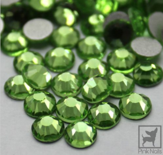Kamínky na nehty Light green ss16 20ks