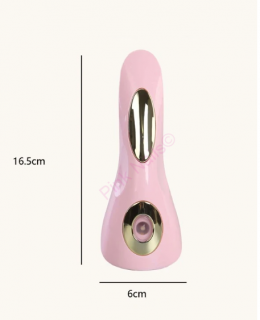 Mini UV LED Lampa na nehty 18W na dual form - růžová